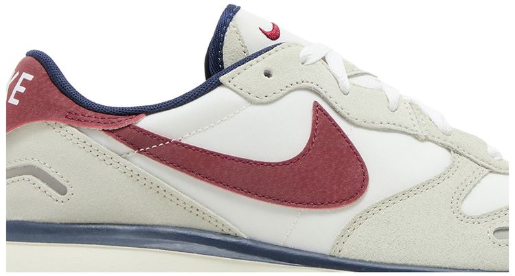 Nike Wmns Phoenix Waffle Light Bone Team Red