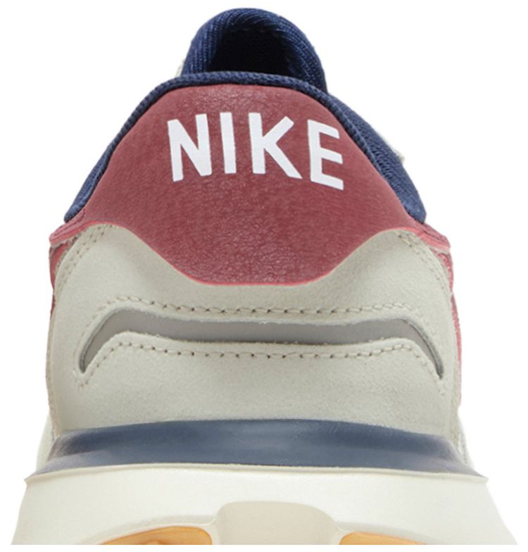 Nike Wmns Phoenix Waffle Light Bone Team Red