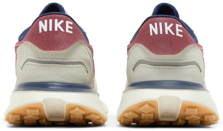 Nike Wmns Phoenix Waffle Light Bone Team Red