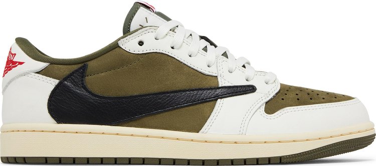 Travis Scott x Air Jordan 1 Low OG SP Medium Olive