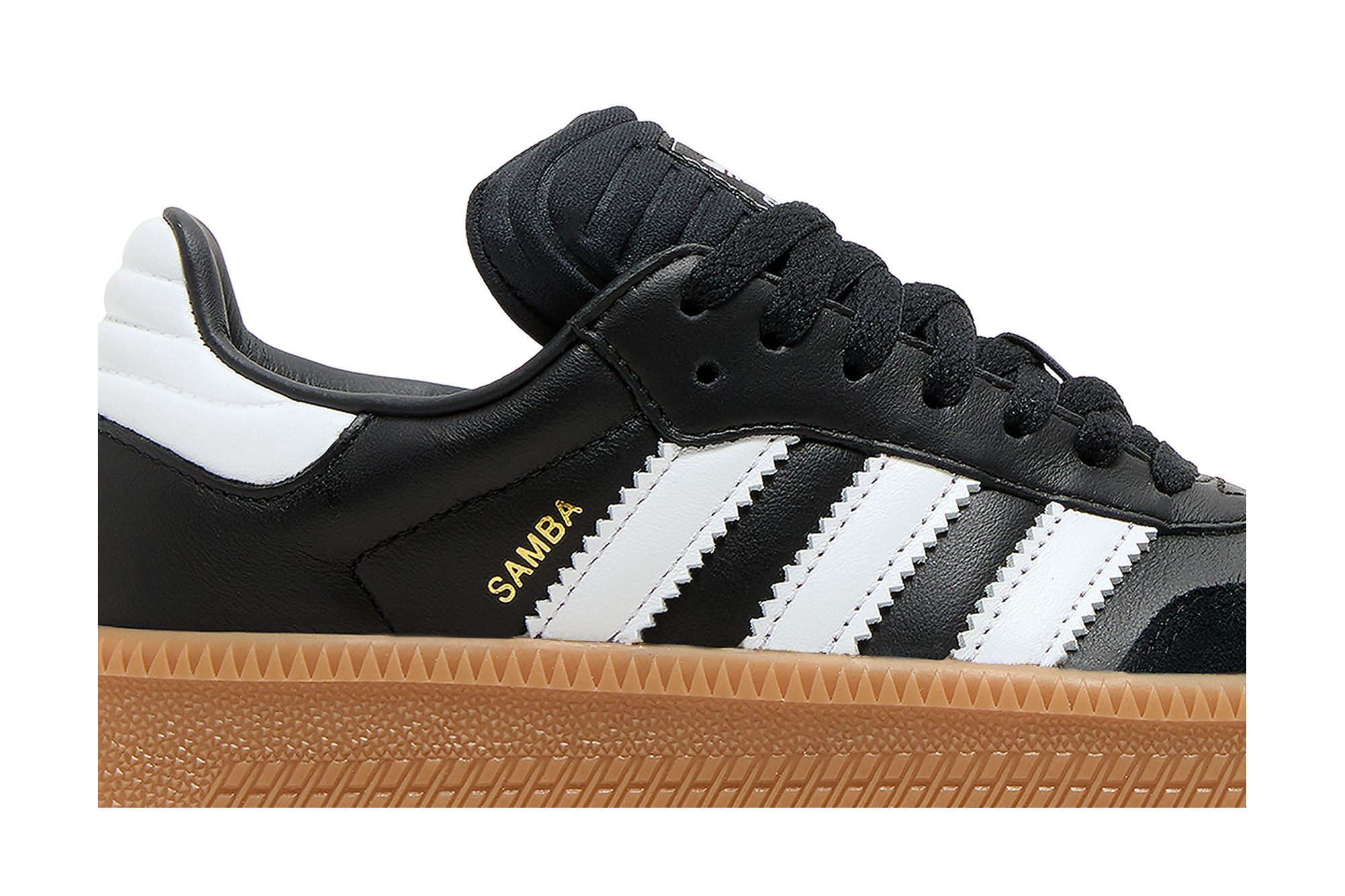 Buy adidas Samba XLG J 'Black White Gum' - JH6517 | GOAT