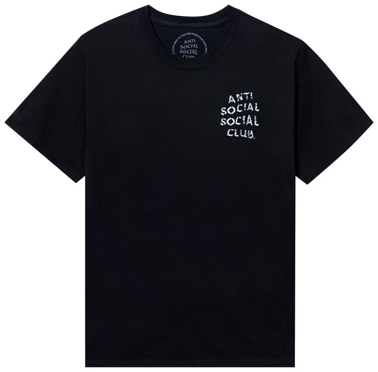 Anti Social Social Club Partly Cloudy Tee Black