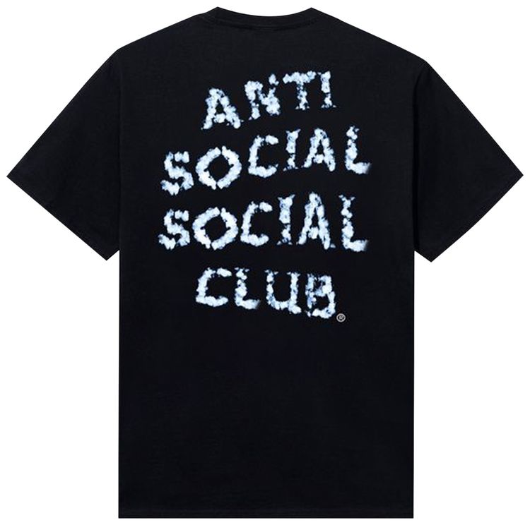 Anti Social Social Club Partly Cloudy Tee Black