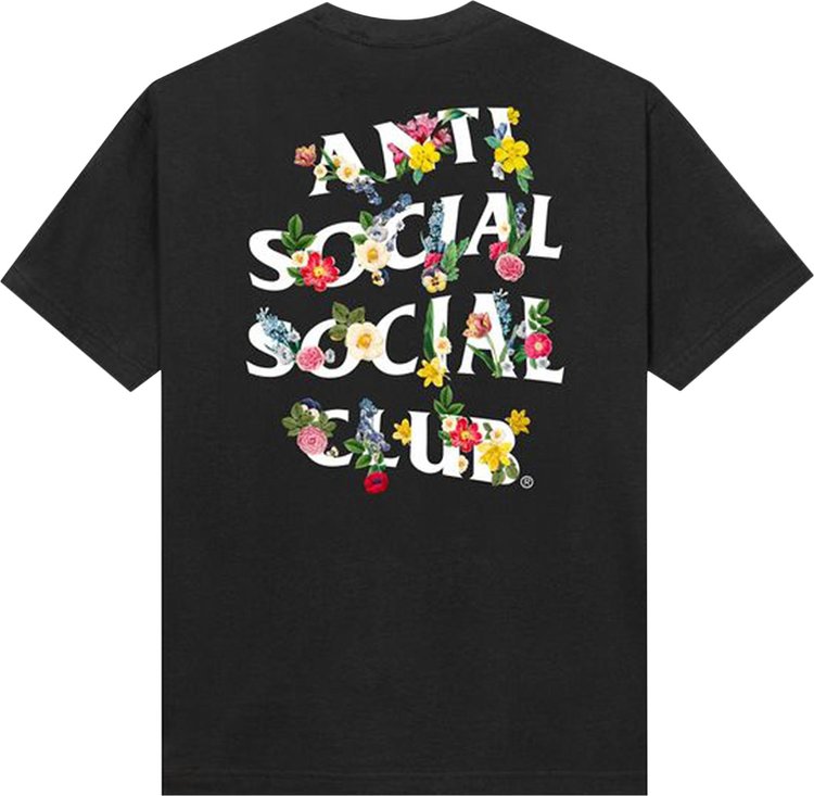 Anti Social Social Club Self Conclusion Tee Charcoal