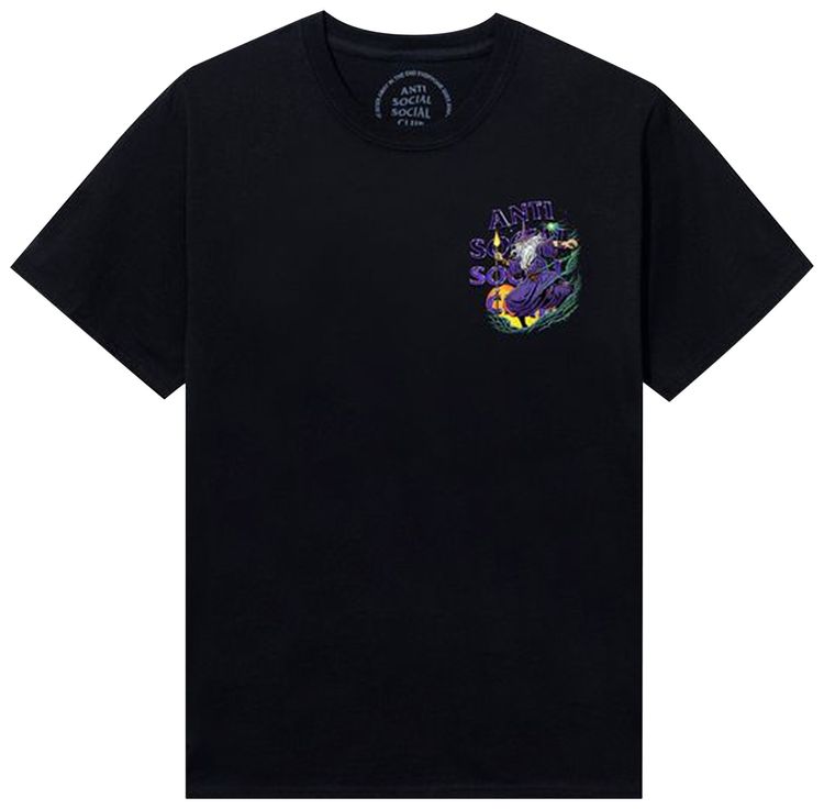 Anti Social Social Club System Tee Black