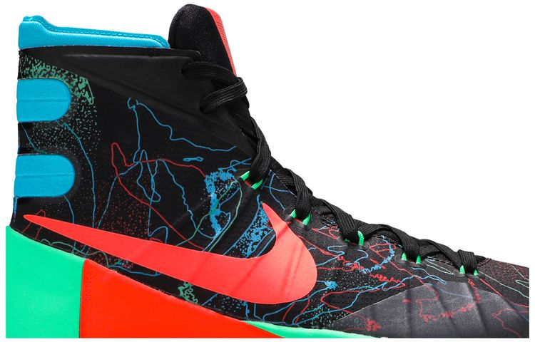 Nike Hyperdunk 2015 Premium Black Blue Lagoon