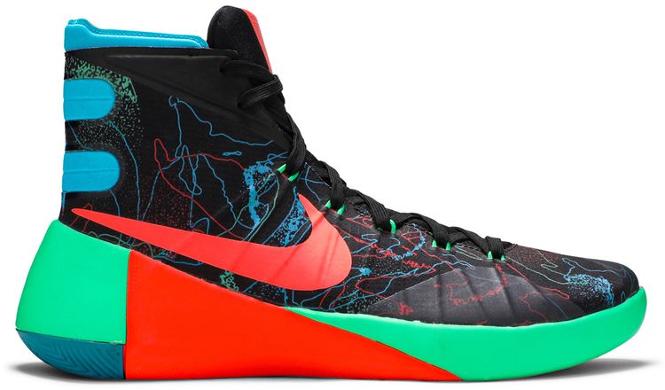 Nike Hyperdunk 2015 Premium Black Blue Lagoon