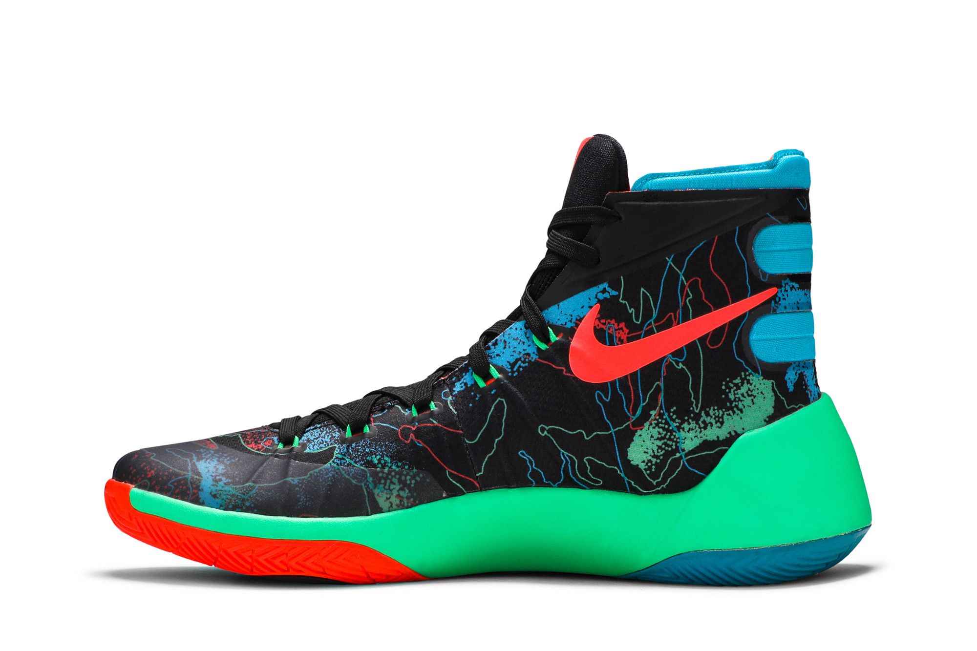 ハイパーダンク2015　海外限定カラー Nike Hyperdunk 2015 White Bright Crimson Black メンズ