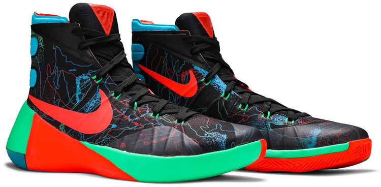 Nike Hyperdunk 2015 Premium Black Blue Lagoon