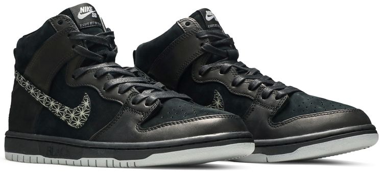 Nike Black Bar x SB Zoom Dunk High Pro Black