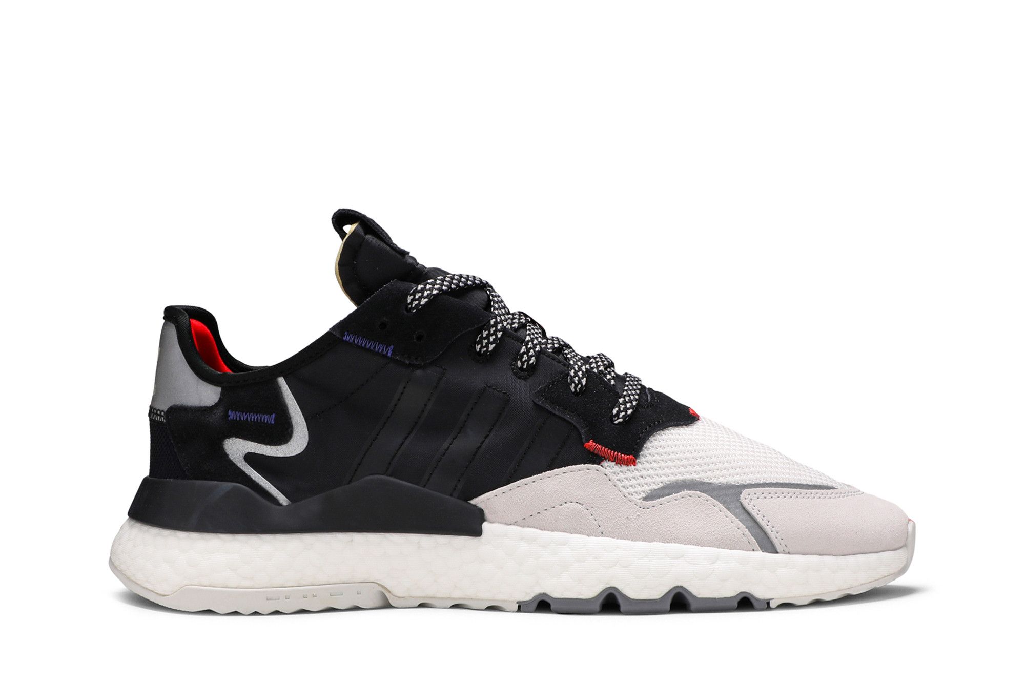 Adidas nite jogger crystal white top