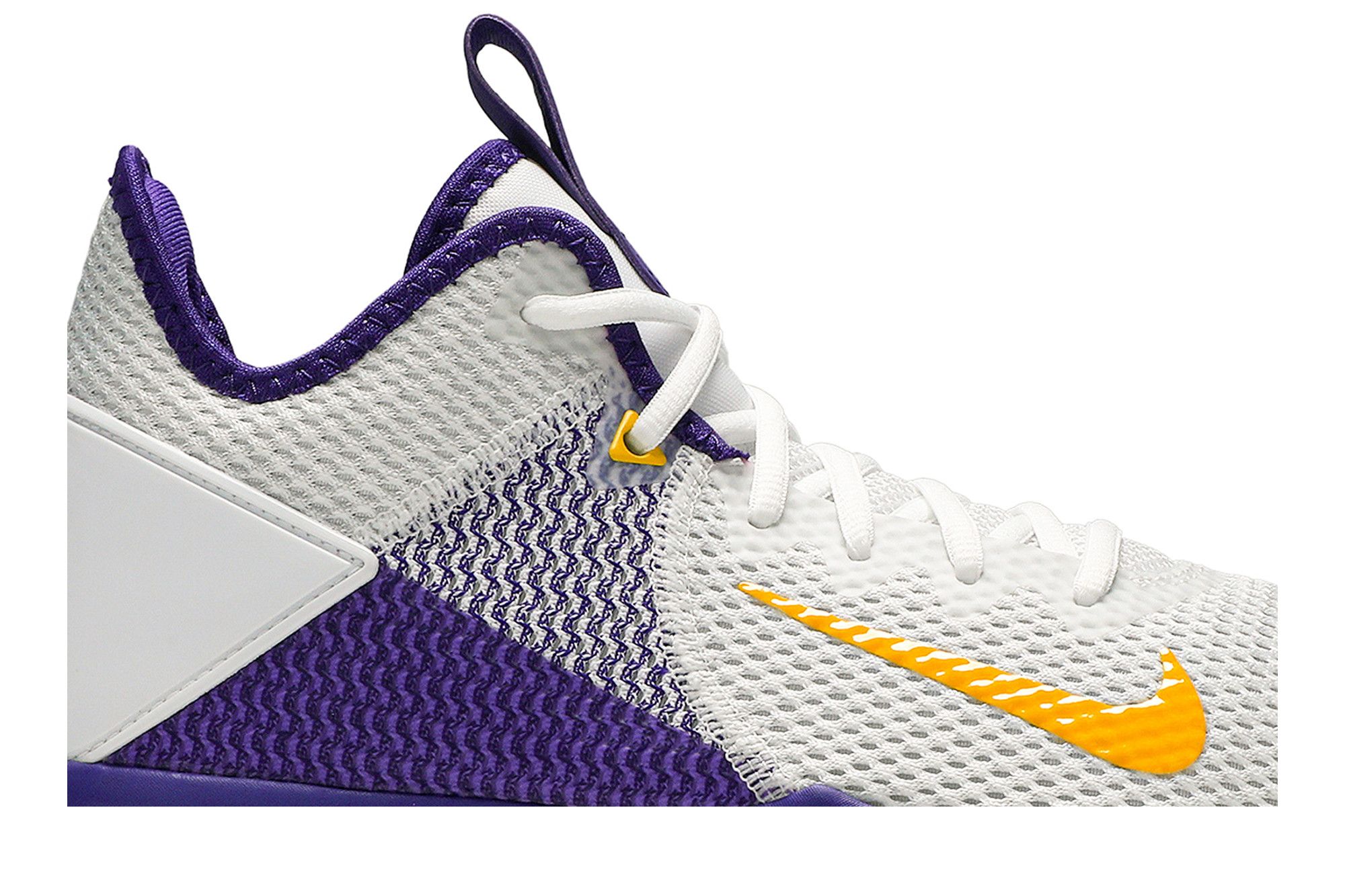 White and purple lebrons outlet