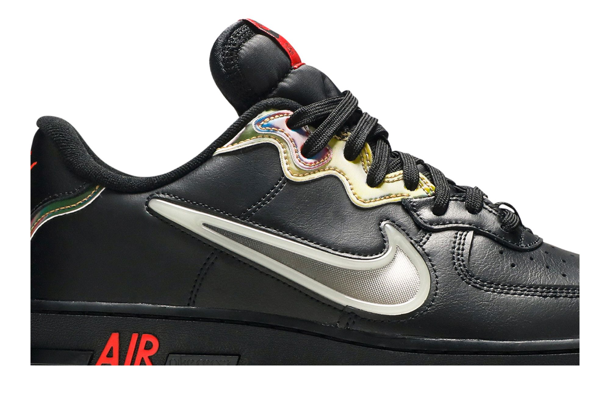 Buy Air Force 1 React Black Iridescent CN9838 001 GOAT CA