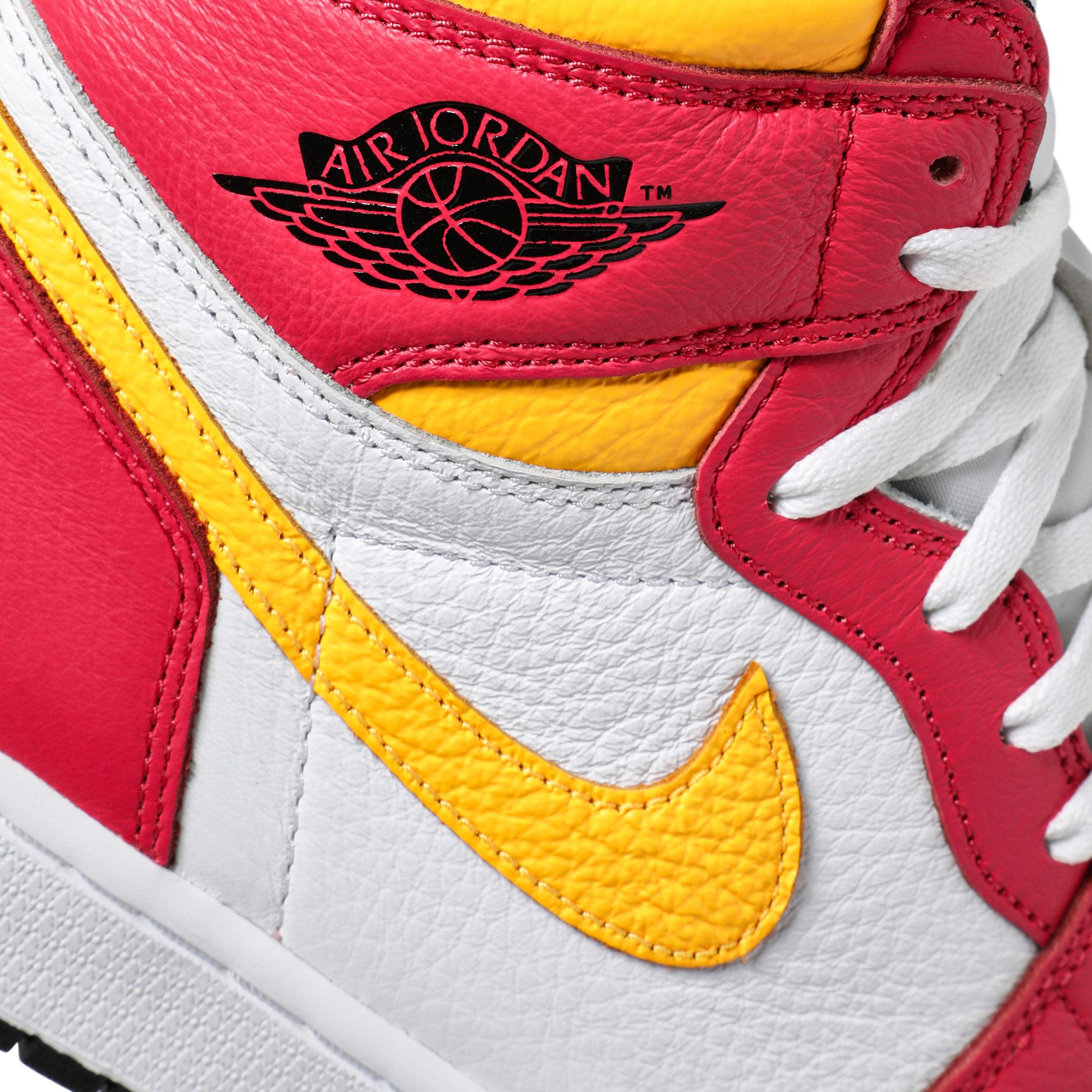 Jordan 1 red yellow hot sale