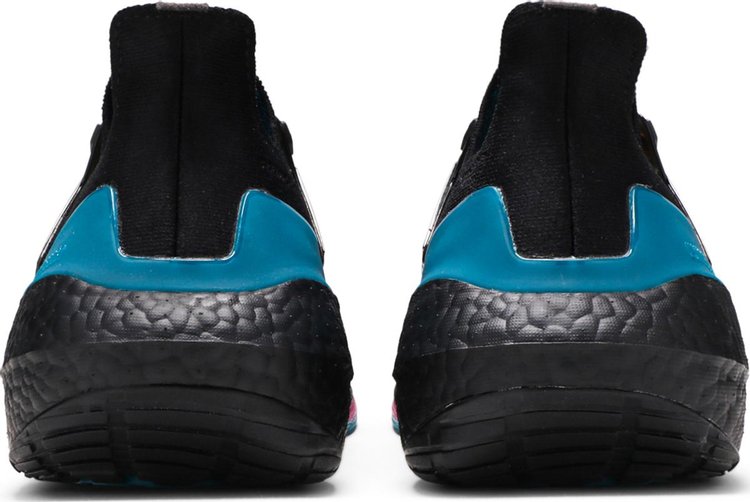 UltraBoost 21 Black Active Teal