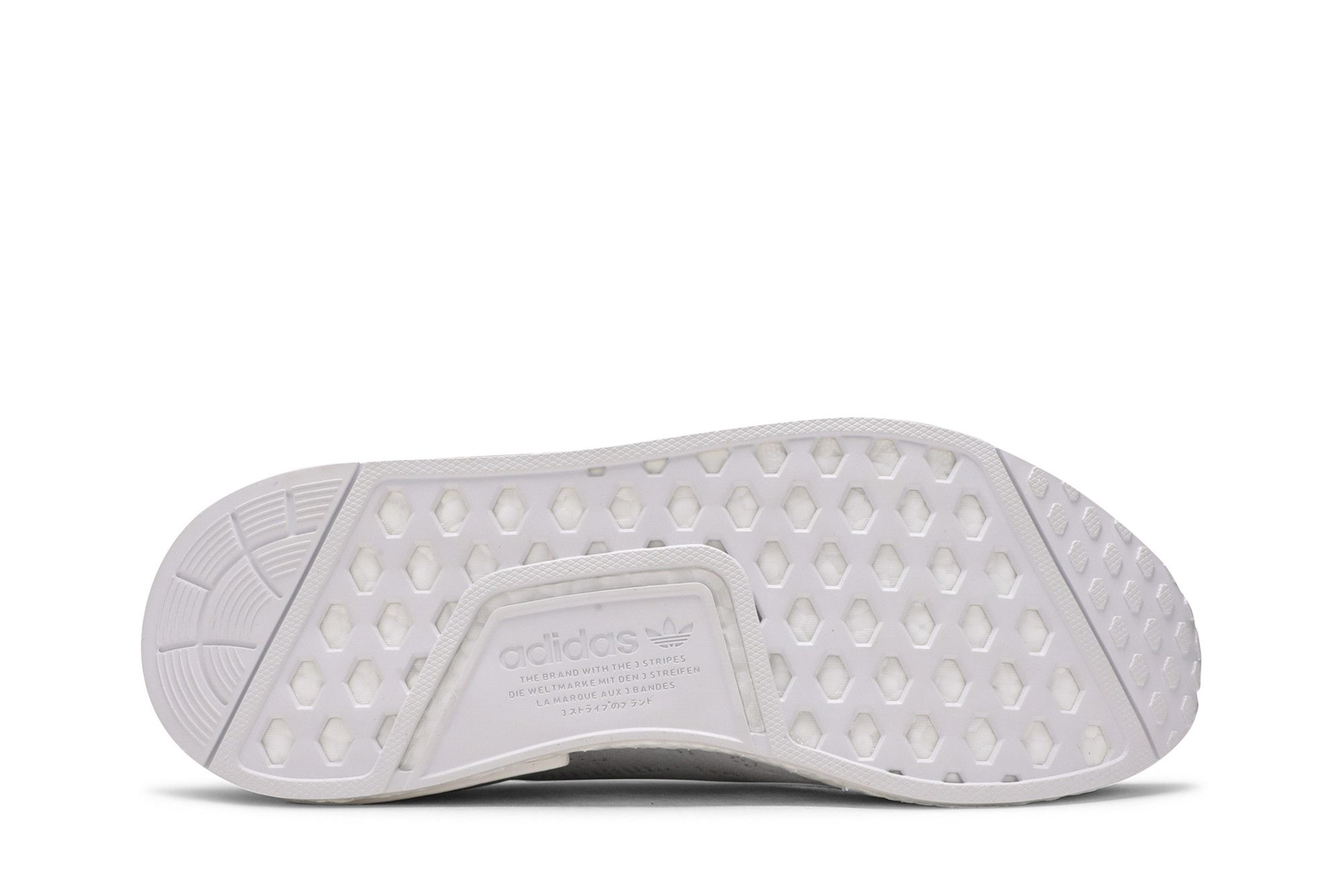 Adidas nmd r1 primeknit og white hot sale
