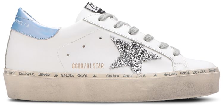 Golden Goose Wmns Hi Star White Sky