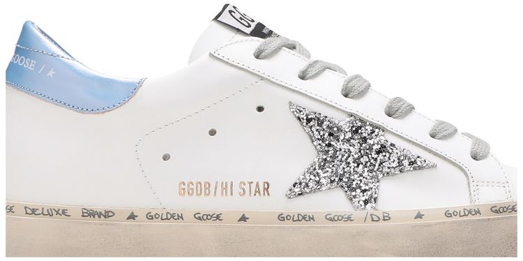 Golden Goose Wmns Hi Star White Sky