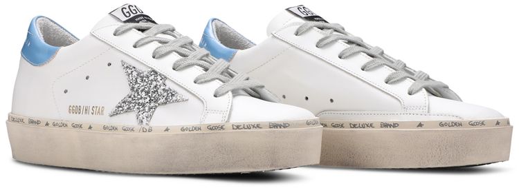 Golden Goose Wmns Hi Star White Sky