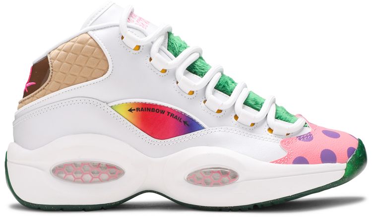 Hasbro x Reebok Question Mid Big Kid Candy Land