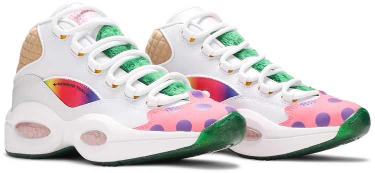 Hasbro x Reebok Question Mid Big Kid Candy Land