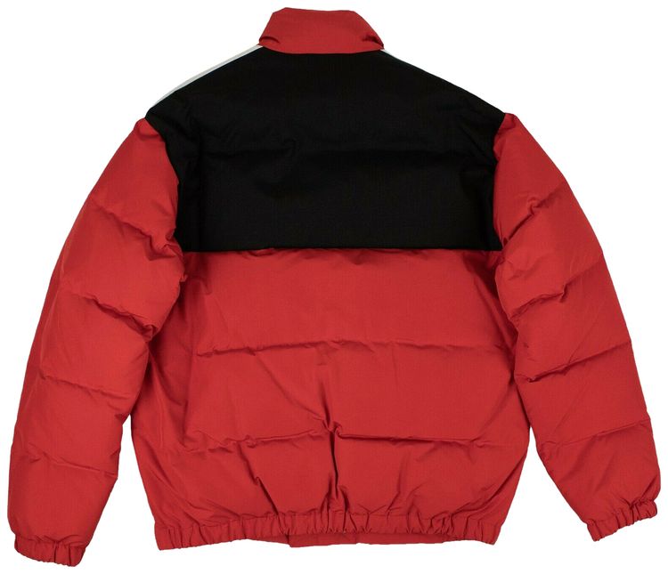 Palm Angels Padded Logo Print Jacket RedBlack
