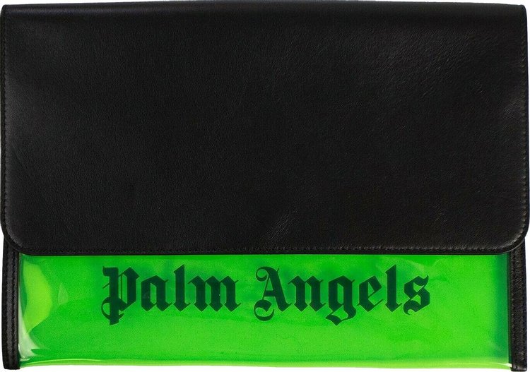 Palm Angels Alien Flap Pouch Green