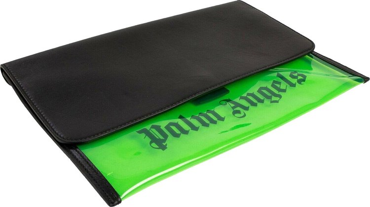 Palm Angels Alien Flap Pouch Green