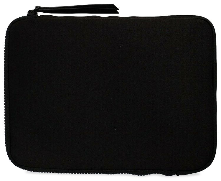 Palm Angels Logo Patch iPad Case Pouch Black