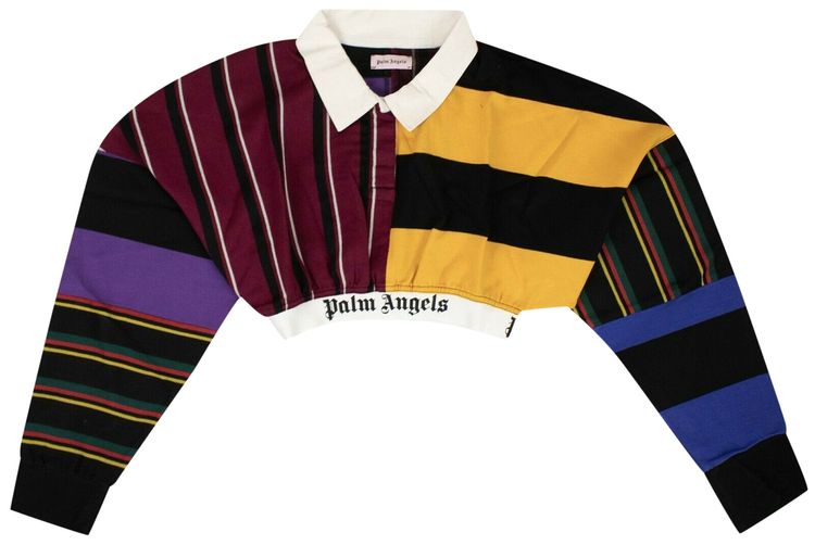 Palm Angels Cropped Polo Multicolor