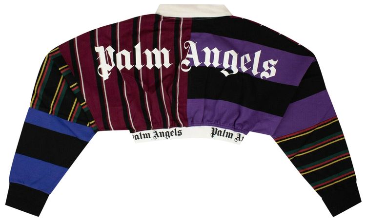 Palm Angels Cropped Polo Multicolor