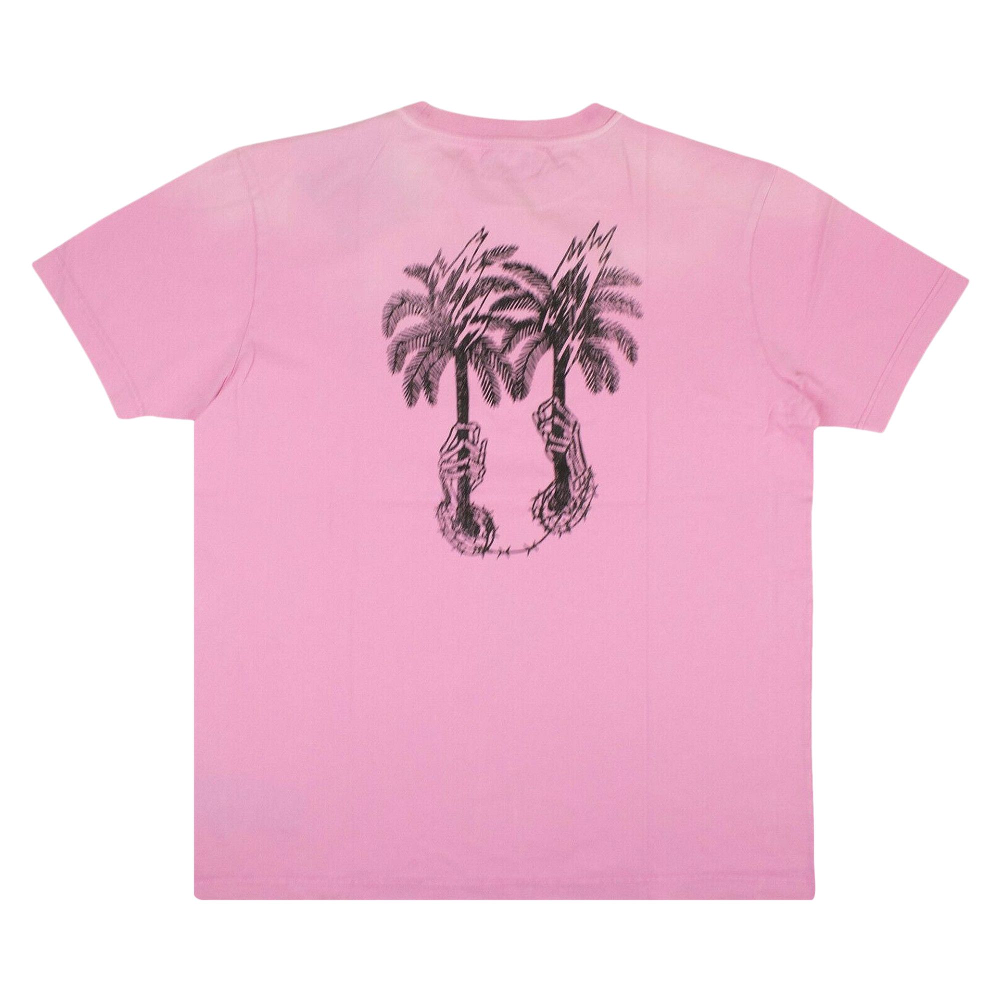 【Palm Angels】PALM TREE SKETCH CLASSIC SHORT SLEEVE T SHIRT Palm Angels - Palm Tree Classic T-shirt | HBX - Globally