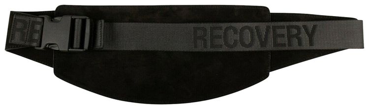 Palm Angels Suede Fanny Pack Bag Black