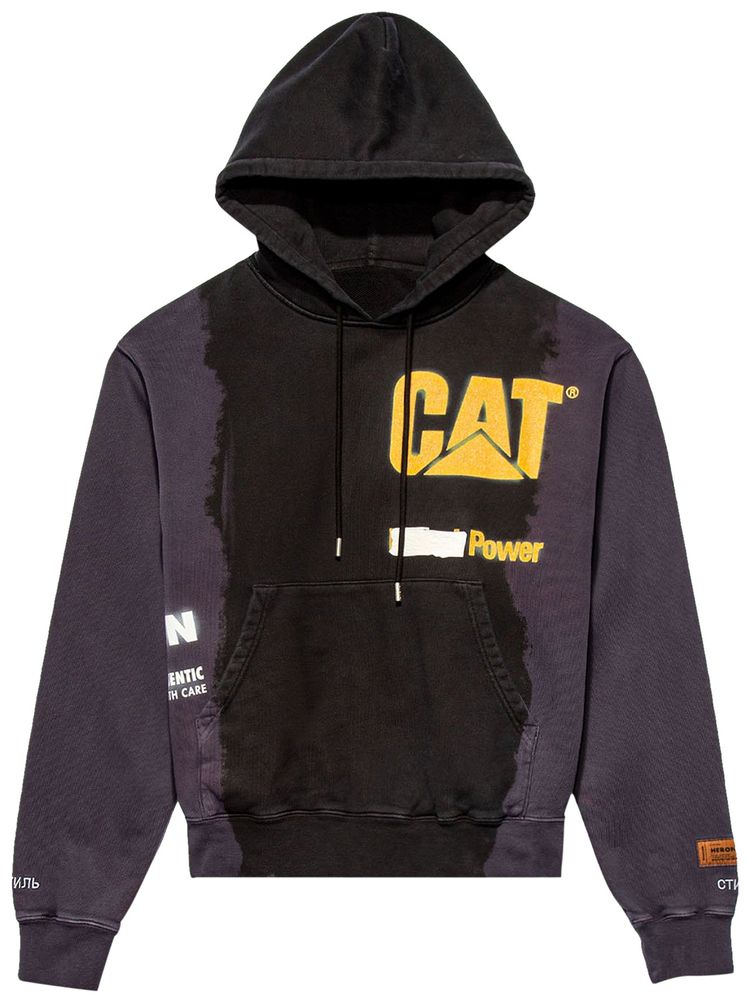 Heron Preston Cat Hoodie Power Black