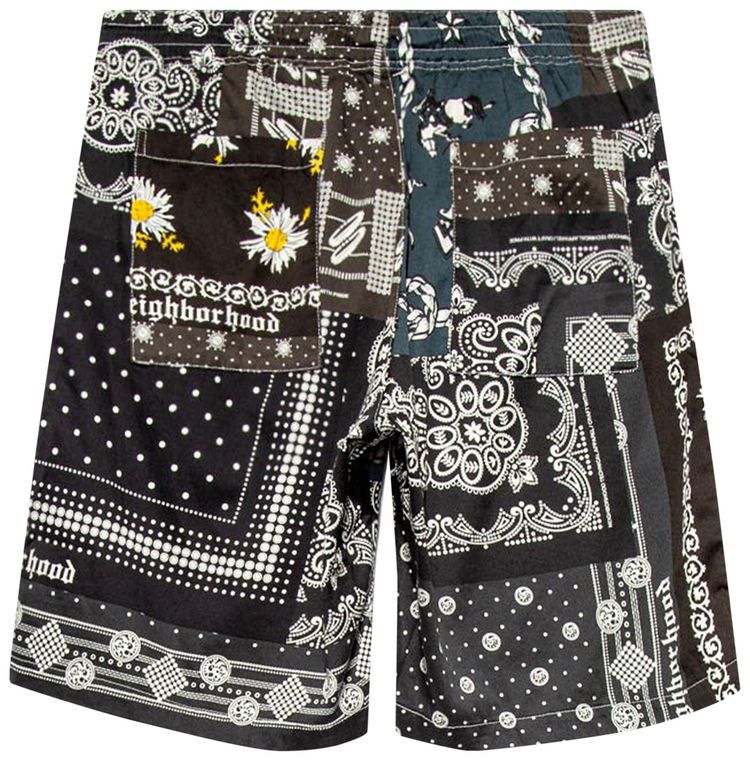 Neighborhood Bandana  C ST Short Black