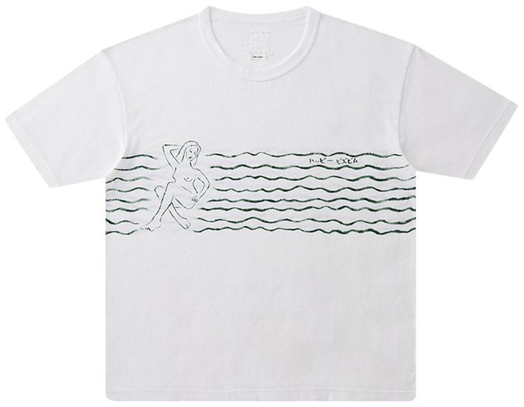Visvim Jumbo Tee Short Sleeve Springs Blue