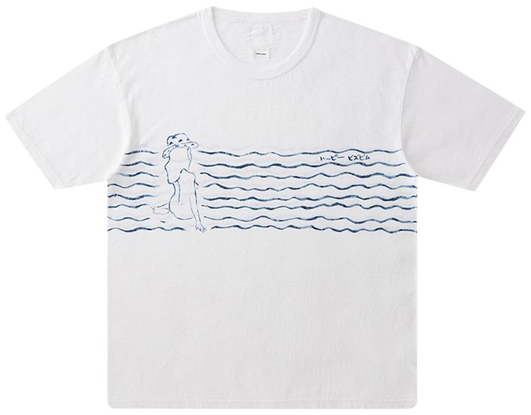 Visvim Jumbo Tee Short Sleeve Springs Blue