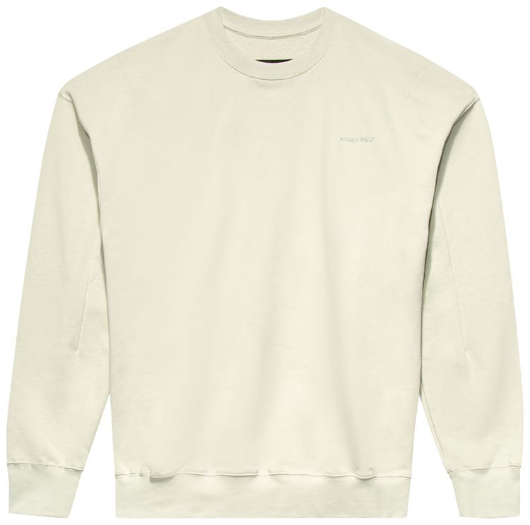 A Cold Wall Embroidery Crewneck Chalk
