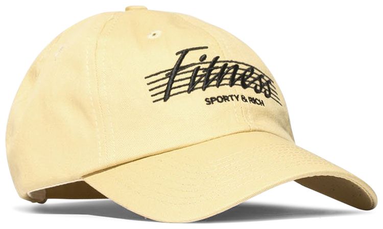 Sporty  Rich 80s Fitness Hat Cream Puff