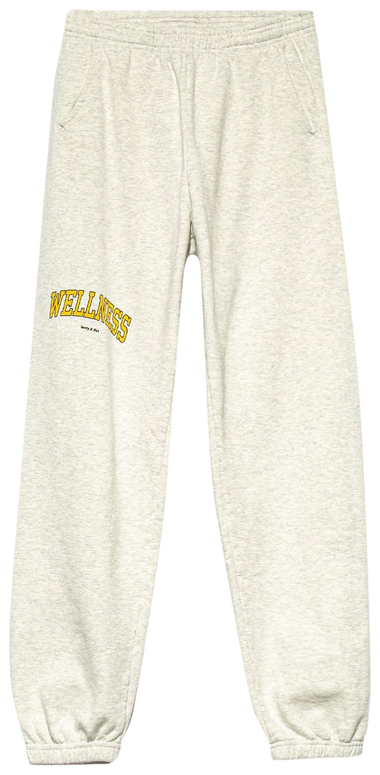 Sporty  Rich Wellness Ivy Sweatpant Heather Grey