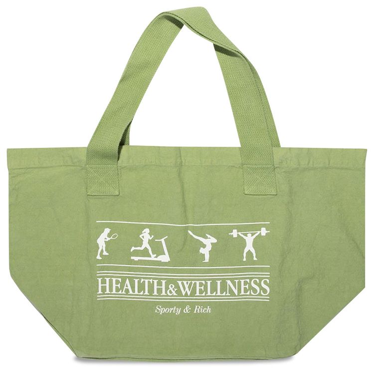Sporty  Rich Health  Wellness Tote Menthe