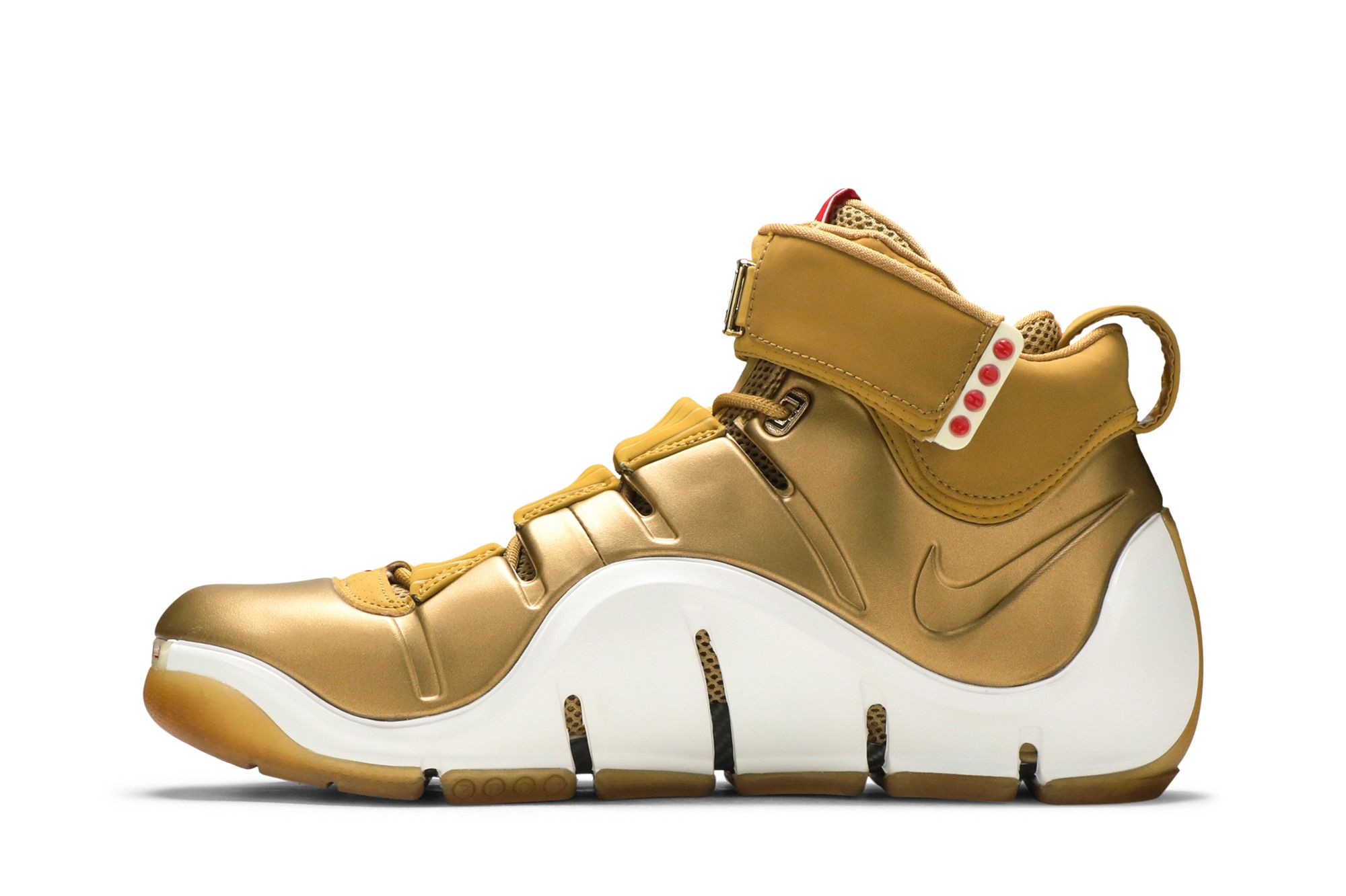 Nike lebron 4 gold on sale