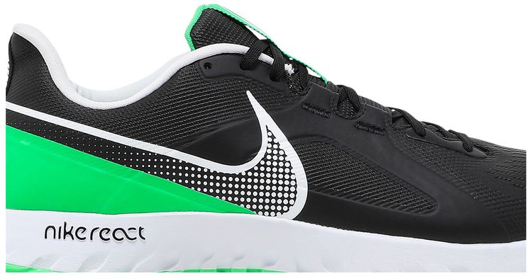 React Infinity Pro Black Green Spark