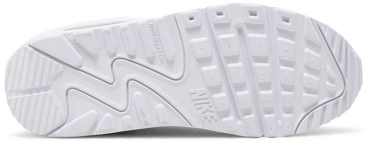 Nike Air Max 90 FlyEase GS Triple White