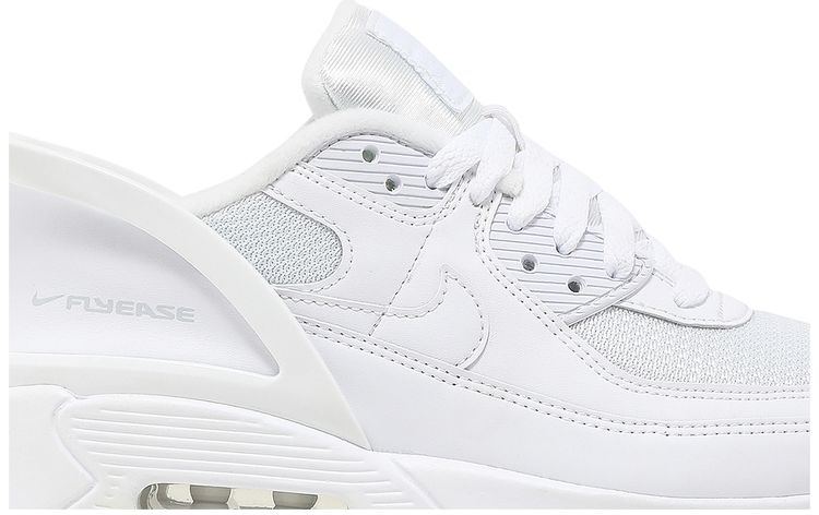 Nike Air Max 90 FlyEase GS Triple White