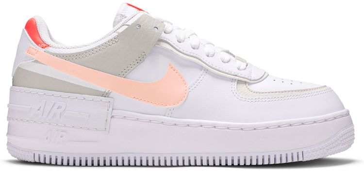 Nike Wmns Air Force 1 Low Shadow White Bright Mango