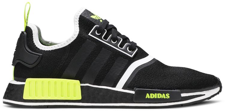 Adidas NMD R1 Black Solar Yellow