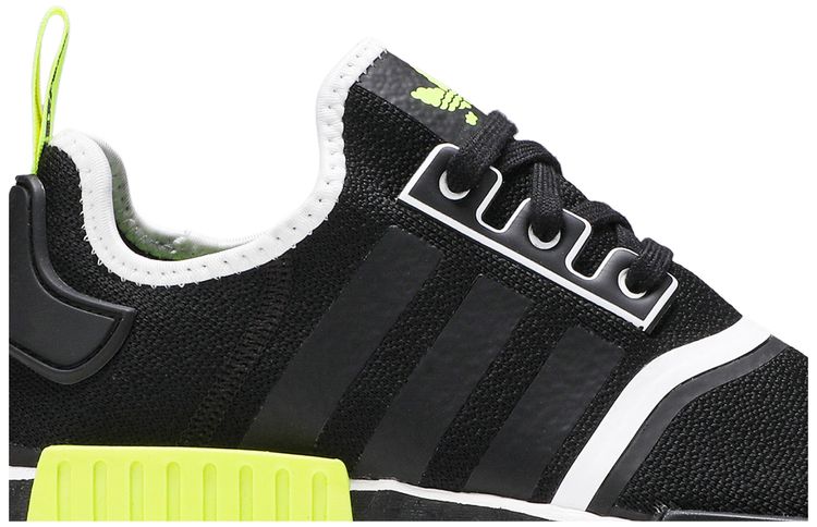 Adidas NMD R1 Black Solar Yellow