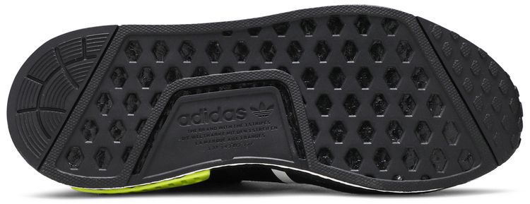 Adidas NMD R1 Black Solar Yellow