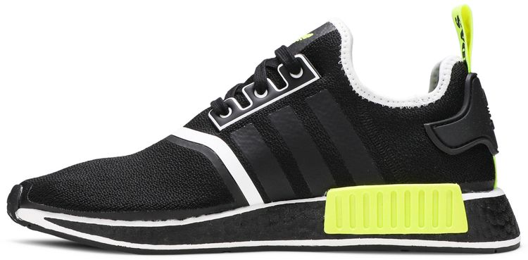 Adidas NMD R1 Black Solar Yellow